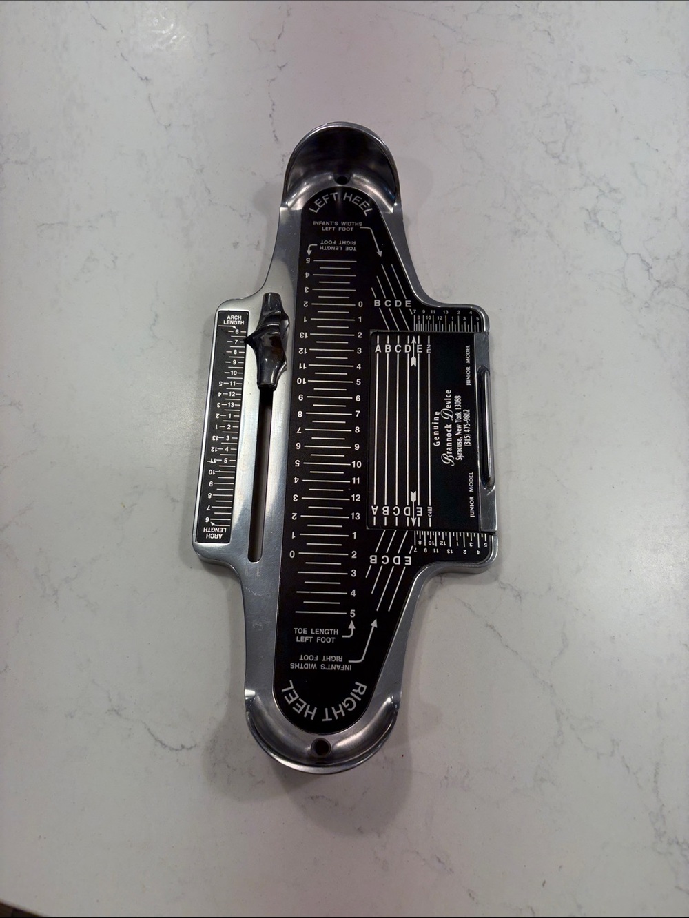 Foot Measuring Brannock Device for Kids